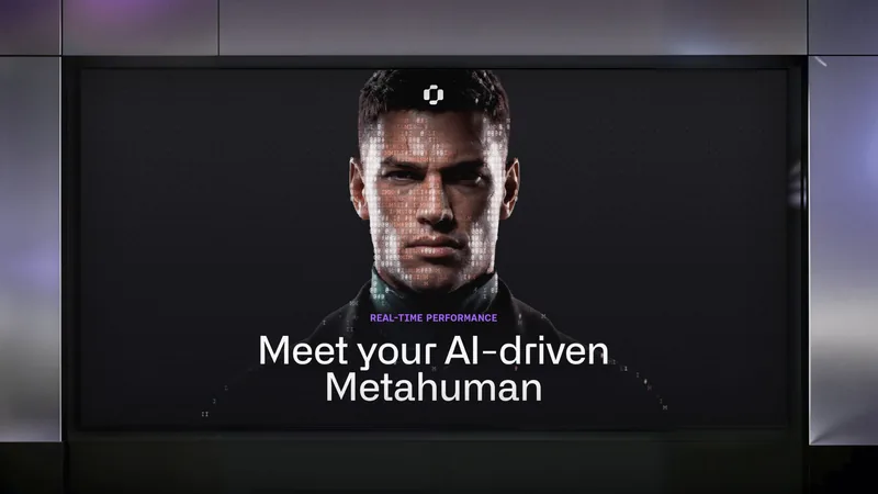 ImpressionLabs billboard, Meet your AI-driven Metahuman